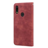 For Xiaomi Redmi 7 Frosted Business Magnetic Horizontal Flip PU Leather Case with Holder & Card Slot & Lanyard(Brown)
