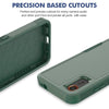 For Samsung Galaxy XCover7 2 in 1 PC + TPU Phone Case(Dark Green)