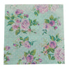 Colorful Printed Flower Wedding Banquet Napkins Placemats