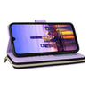 For Samsung Galaxy A16 Nine-card Slots Zipper Wallet Bag Leather Phone Case(Purple)
