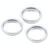 iPhone 16 Pro Max Camera Lens Protector (Silver, 3-Pack)