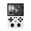 AMPOWN XU10 Handheld Game Console 3.5-Inch IPS Screen Linux System Portable Video Arcade 64G(White)