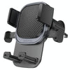 Borofone BH120 Delightful One-button Air Outlet Car Holder(Black Grey)