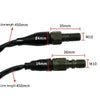 2 PCS Motorcycle Modified Accessories Disc Brake Hydraulic Switch Line, Specification: M10 x 1.25mm Plug