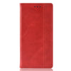 For Alcatel 1V (2019) without Fingerprint Hole Magnetic Buckle Retro Crazy Horse Texture Horizontal Flip Leather Case with Holder & Card Slots & Photo Frame(Red)