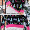 Casual Christmas Snowman Pullover Sweater Women Cartoon Knitwear, Size: M(Snowman)