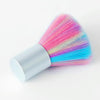 Colorful Soft Nail Cleaning Brush Acrylic UV Gel Powder Dust Remover Tool