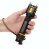 Outdoor LED T6 Strong Light Rechargeable Flashlight Car Safety Hammer Multi-Function Aelf-Defense Flashlight(Single Flashlight)