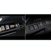 Car Carbon Fiber Window Glass Lift Decorative Sticker for Lexus IS250 300 350C 2006-2012, Left Drive