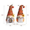 Pumpkin Sunflower Faceless Doll Dwarf Ornaments(Beard)