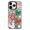 For iPhone 11 Pro Christmas Series PC Full Coverage Pattern Phone Case(CK051 Black)
