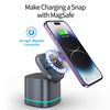 H32 15W 3 in 1 Magnetic Multifunctional Wireless Charger (Grey)