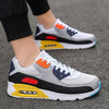 Men Sports Shoes Spring Couple Air Cushion Sneakers Casual Shoes, Size: 45(White)