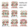 Christmas Decoration Party Latex Aluminum Film Balloon Set, Style: Candy Fruit House Strange Jamming
