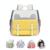 Large Cat Backpack Carrier, Breathable, Yellow, Model 7