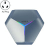A95X F4 8K UHD Smart TV BOX Android 10.0 Media Player with Remote Control, Amlogic S905X4 Quad Core Cortex-A55 up to 2.0GHz, RAM: 4GB, ROM: 128GB, 2.4GHz/5GHz WiFi, Bluetooth, AU Plug(Metallic Blue)