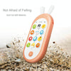 Beiens Early Childhood Education Puzzle Bilingual Phone Baby Bite Music Mobile Phone Toy(Pink)