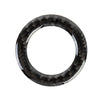 Car Carbon Fiber Steering Wheel Middle Frame Decorative Sticker for Volkswagen Touareg
