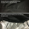 210D Oxford Cloth Motorcycle Electric Car Rainproof Dust-proof Cover, Size: XXXL (Silver)
