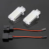 2 PCS LED Car DC 12V 1.5W Door Lights Lamps for Audi / Volkswagen(Blue Light)