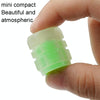 4pcs / Set Luminous Tire Valve Cap Electric Motorcycle Vacuum Tire Valve Cover, Style: Split Effect(Blue)