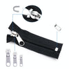 85pcs Top Cutting Pliers  Zinc Alloy Painted Nylon Zipper Puller Set For Clothing Tent Install