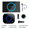 MC-CZ001 Car / Household Smart Touch Control Air Purifier Negative Ions Air Cleaner(Black)