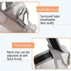 Bulldog Muzzle L (Orange/Black) Breathable, Anti-Bite, Drinkable
