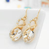 3 PCS / Set Women Heart Shaped Crystal Zircon Earring Necklace Jewelry Set(Green)