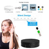 14.6cm Remote Mirror USB Electric Rotating Turntable Display Stand, Load: 10kg(White)