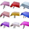 Birthday Party Foil Laser Tablecloth Wedding Decoration Supplies(1x2.7M Purple)