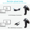 1D CCD Red Light Wireless Barcode Reader Scanner Data Collector With 2.2-Inch LCD Screen