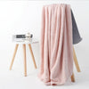90x170cm Bath Shower Towel Home Hotel Extra Absorbent Bath Towel for Children and Adults(Pink)