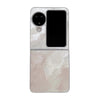 For OPPO Find N3 Flip Silver Edge PC Folding Phone Case(Glacier)