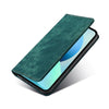 For Asus Zenfone 9 RFID Anti-theft Brush Magnetic Leather Phone Case(Green)