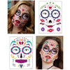 Waterproof And Sweat Proof Of The Dead Masquerade Party Temporary Stickers Halloween Face Tattoo Stickers(SY-B124)