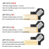 Woodworking Edge Banding Manual Arc Trimmer Board Chamfering Fillet Scraper, Specification: With R1.5 Blade
