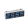 High-Precision RX8025T Digital Clock Module LED Digital Tube Electronic Clock(Blue)