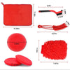 18 PCS / Set Car Wash Cleaning Brush Waterproof Car Wash Gloves