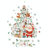30x45cm Christmas Static Wall Stickers Glass Window Christmas Decoration Poster, Style: SDJ2301