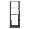 Infinix S5 Pro SIM Tray (Blue) - Dual SIM + Micro SD