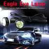 10 PCS 23mm 6LEDs SMD-5730 DC9-80V Motorcycle Eagle Eye Light(White Light)