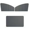 Car Sunshade Magnetic Iron Reflective Mesh Gauze Sunscreen Heat Insulation Sunshade Baffle(Front Window Driving)