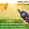 Dog Training Collar 1000m Remote Shock Vibration Waterproof Yellow