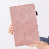 For Xiaomi Redmi Pad Pro 12.1 Tree Life Series Embossed Leather Tablet Case(Rose Gold)