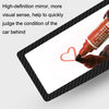 CZC-255 Carbon Fiber Indoor Rearview Mirror Modified Suction Cup Endoscope Auxiliary Mirror(White Mirror)