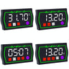 4 in 1 Ambient Temperature Gauge Morfayer Locomotive Intelligent Multi-function Tachometer