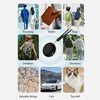 Smart Tracker GPS for iOS - White, IP67 Waterproof, Long Battery