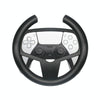 2 PCS Gamepad Steering Wheel Round Racing Game Console Steering Wheel For PS5
