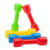 3 Pairs Kindergarten Children Gymnastics Dance Sports Training Dumbbells, Specification: Silent (Yellow)